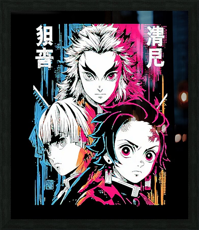 Demon Slayer 5 Picture Frame print