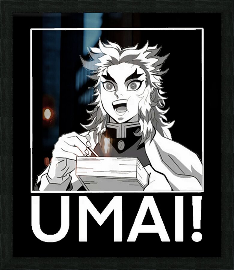 Demon Slayer 8 Picture Frame print