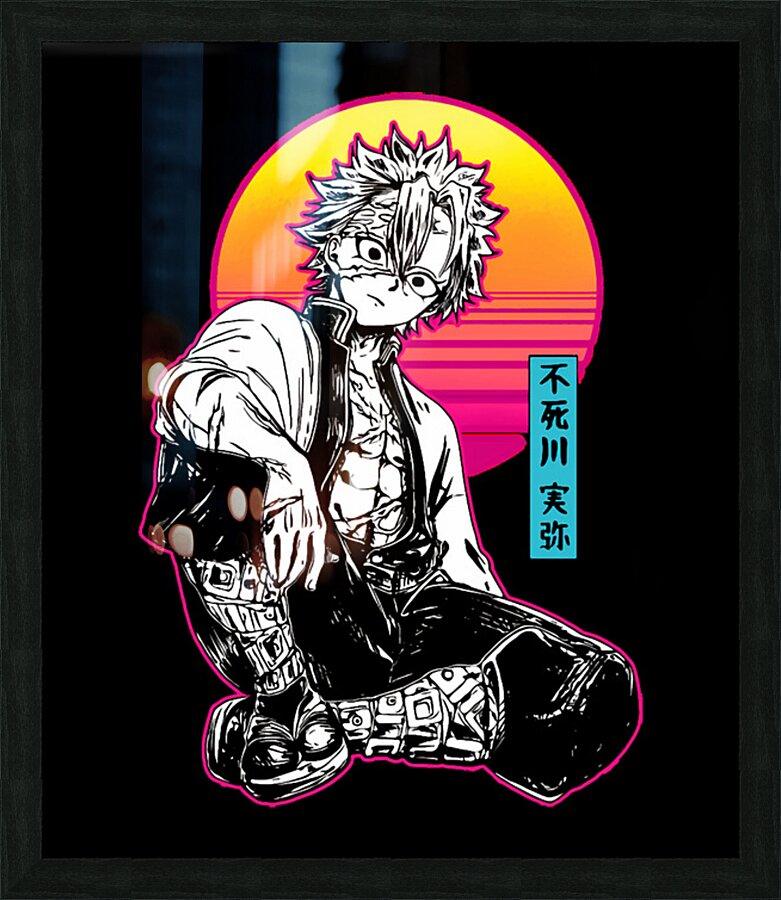 Demon Slayer 14 Picture Frame print