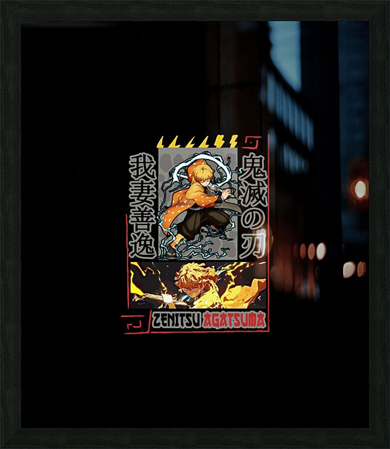 Demon Slayer 18 Picture Frame print
