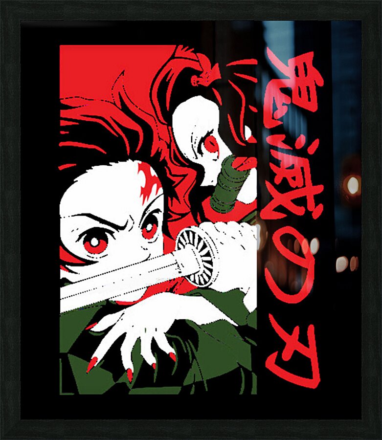 Demon Slayer 20 Picture Frame print