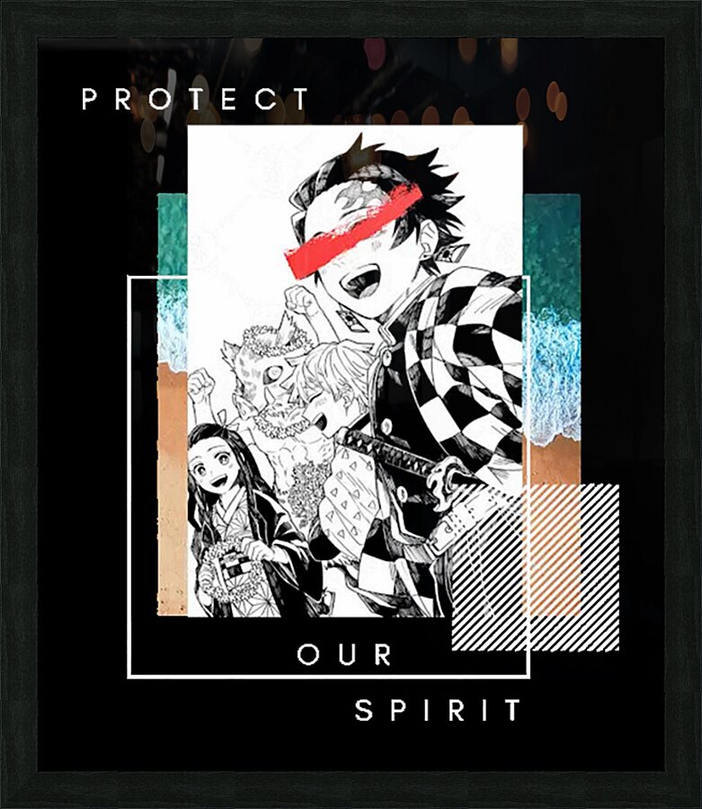 Demon Slayer 25 Picture Frame print