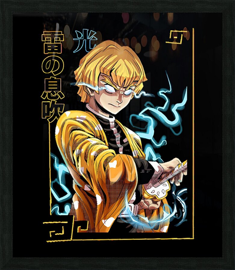 Demon Slayer 26 Picture Frame print