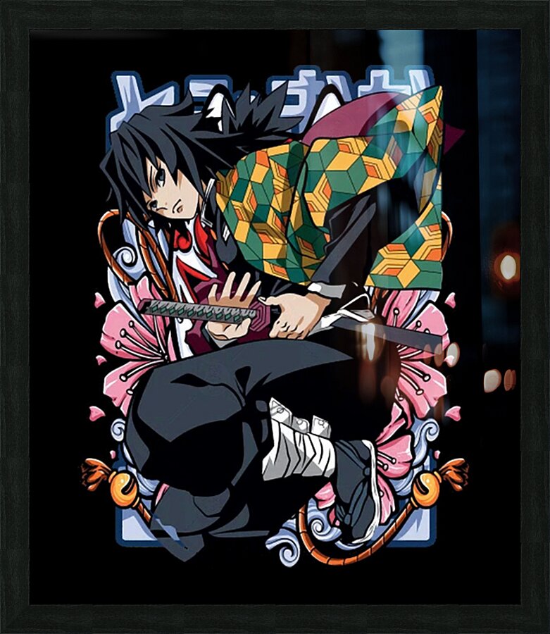 Demon Slayer 27 Picture Frame print