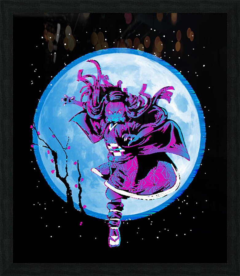 Demon Slayer 30 Picture Frame print