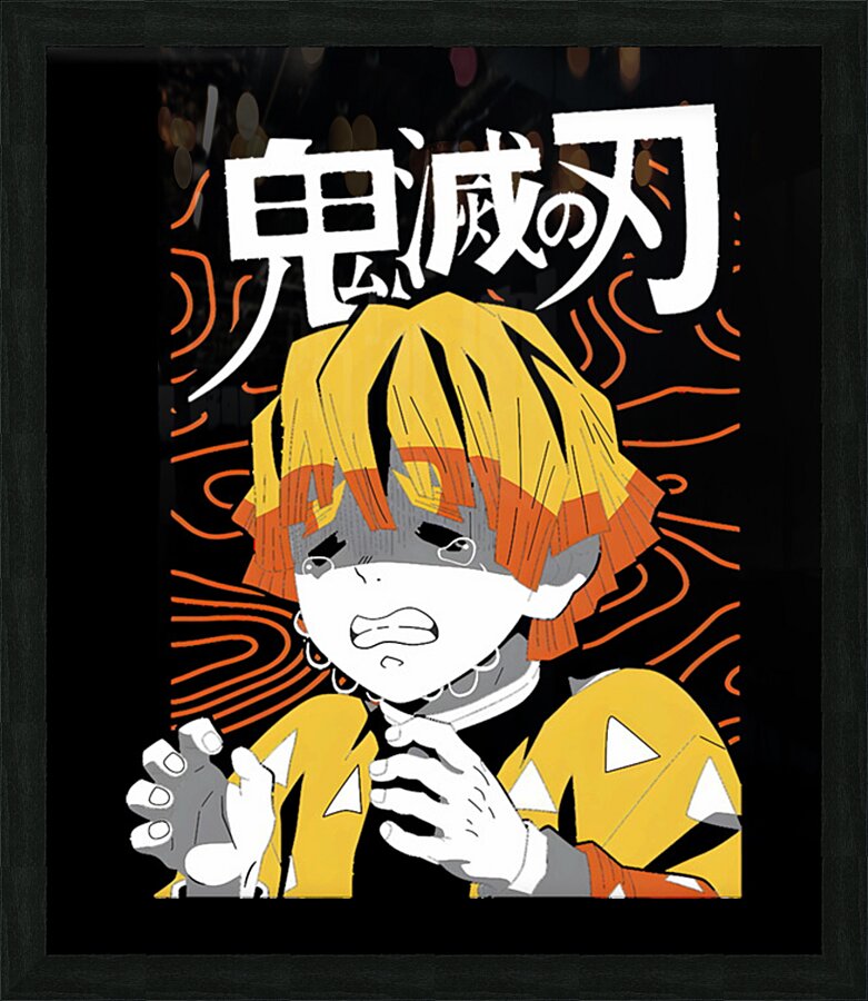 Demon Slayer 34 Picture Frame print