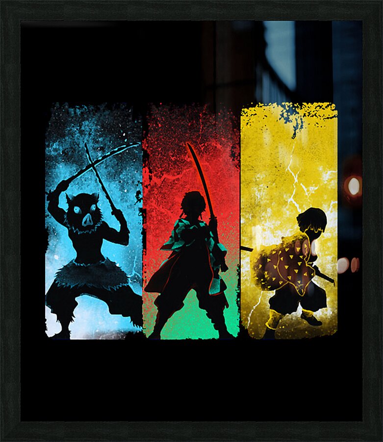 Demon Slayer 35 Picture Frame print