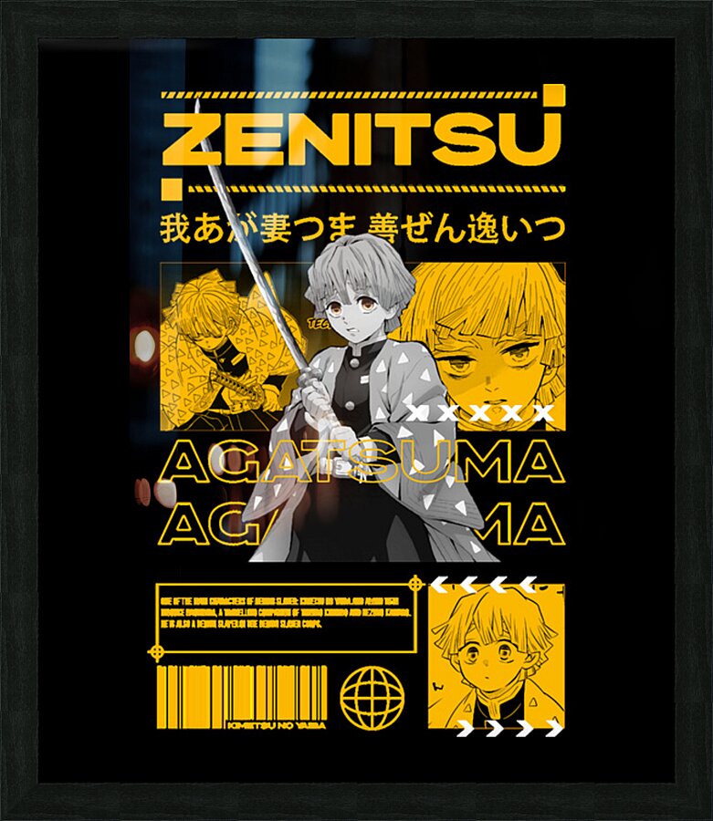 Demon Slayer 36 Picture Frame print