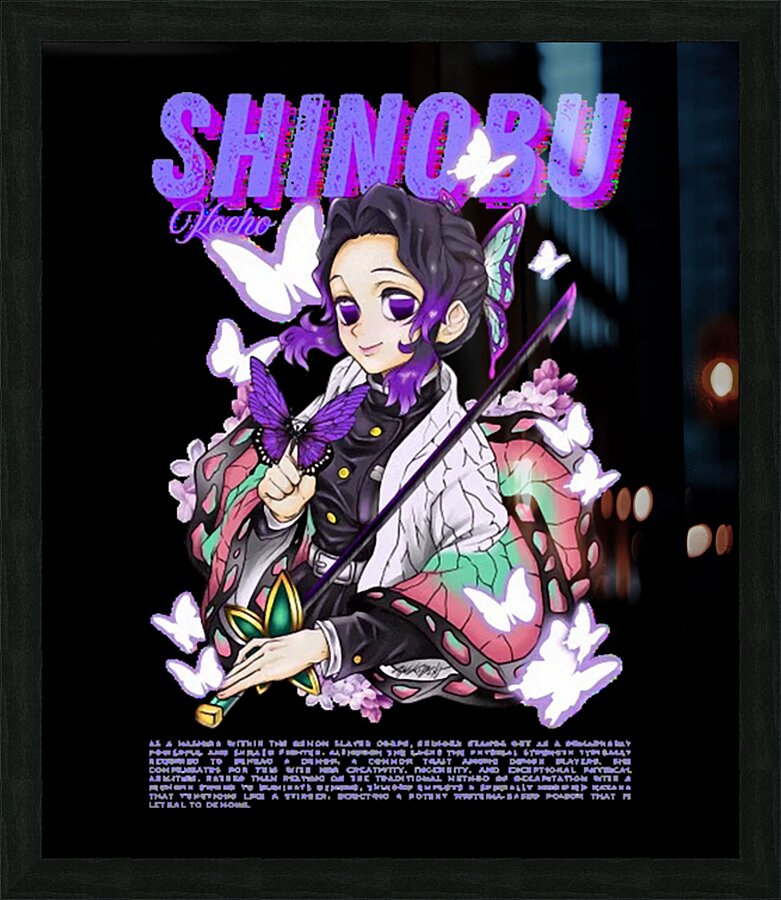 Demon Slayer 38 Picture Frame print