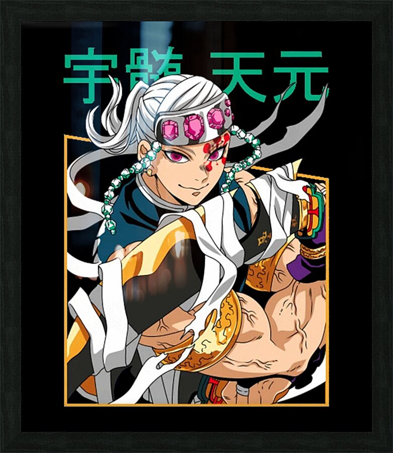 Demon Slayer 40 Picture Frame print