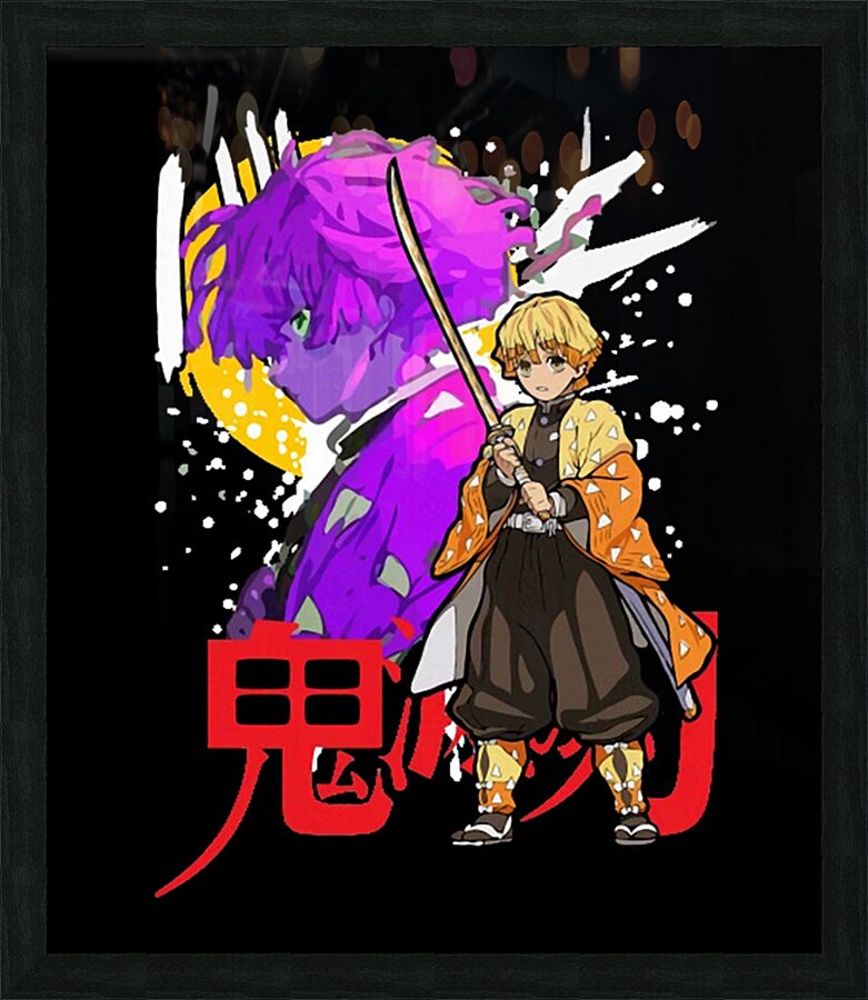 Demon Slayer 41 Picture Frame print