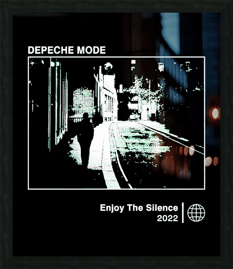 Depeche Mode 6 Picture Frame print