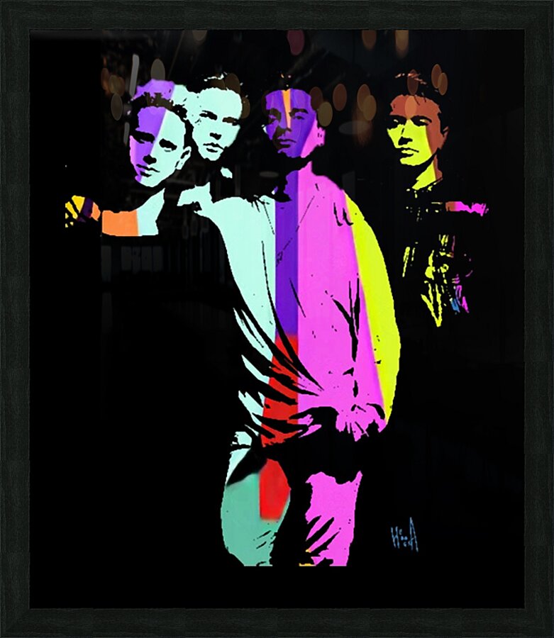 Depeche Mode 11 Picture Frame print