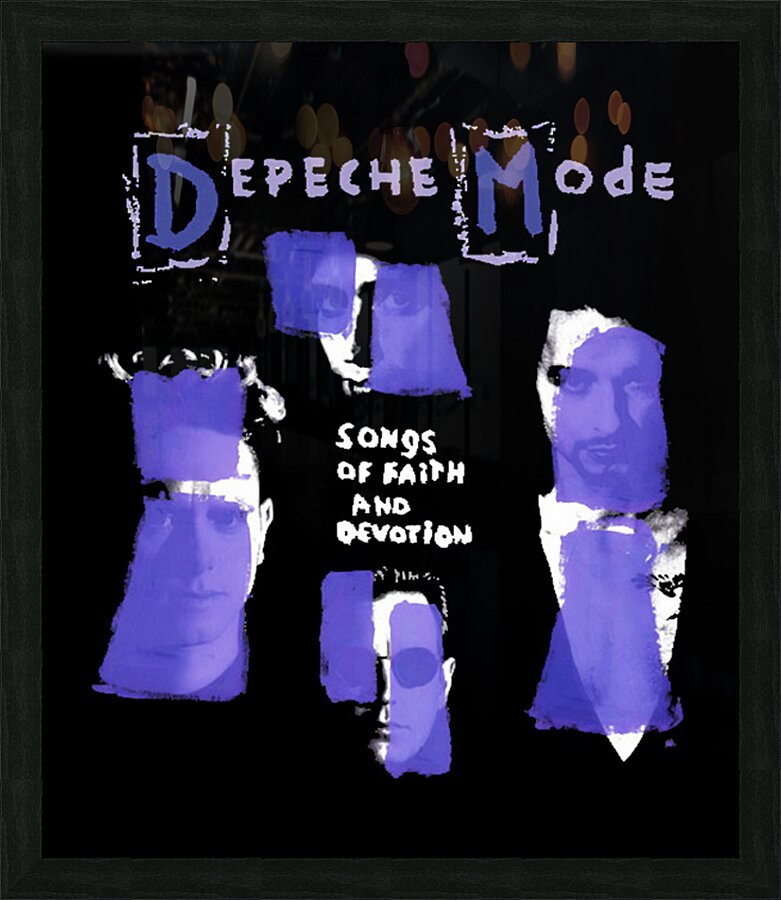 Depeche Mode 19 Picture Frame print