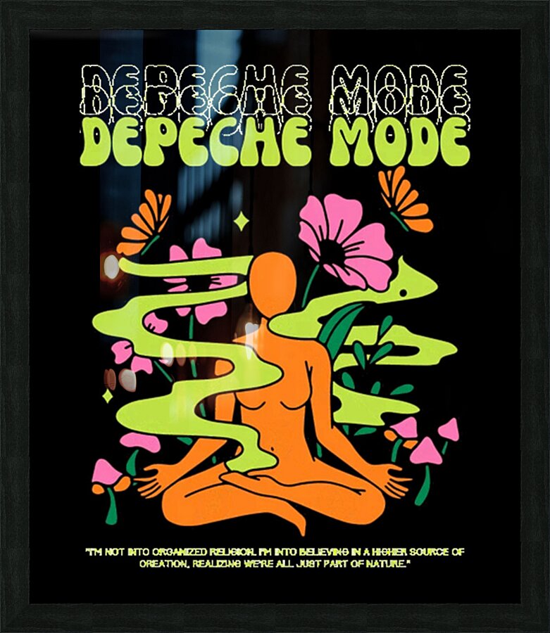 Depeche Mode 27 Picture Frame print