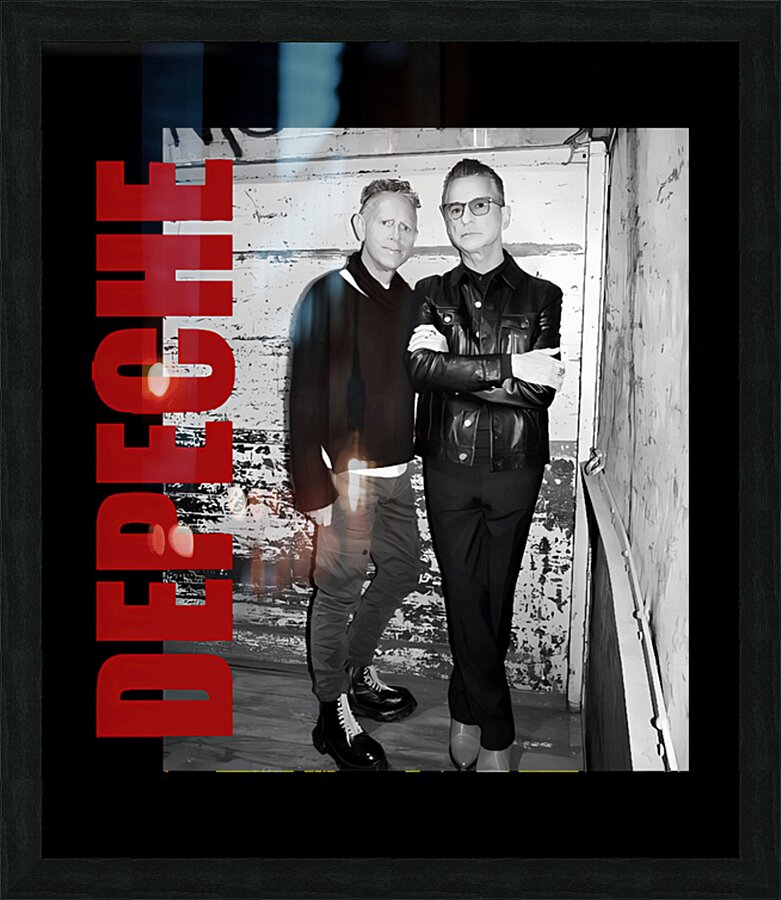 Depeche Mode 34 Picture Frame print