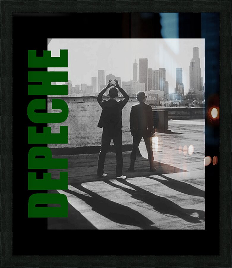 Depeche Mode 37 Picture Frame print