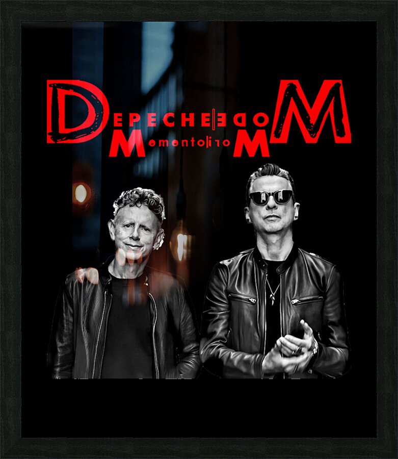 Depeche Mode 44 Picture Frame print