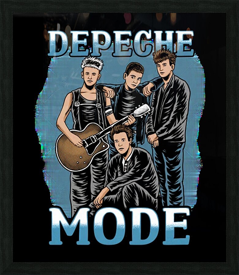 Depeche Mode 45 Picture Frame print