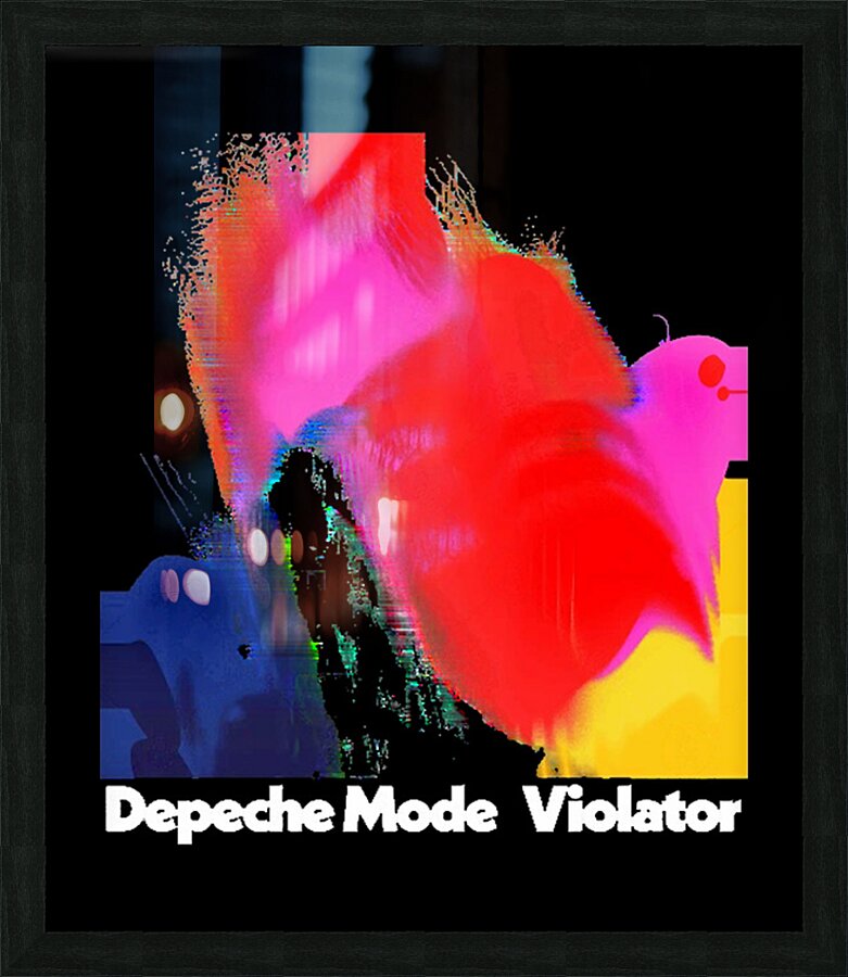 Depeche Mode 47 Picture Frame print