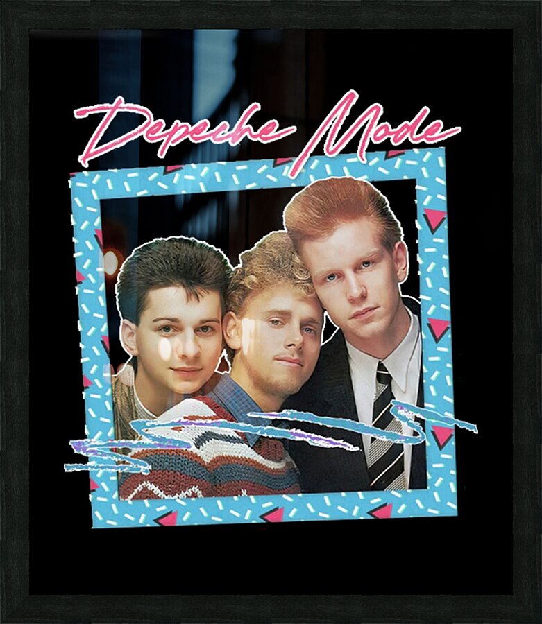 Depeche Mode 50 Picture Frame print