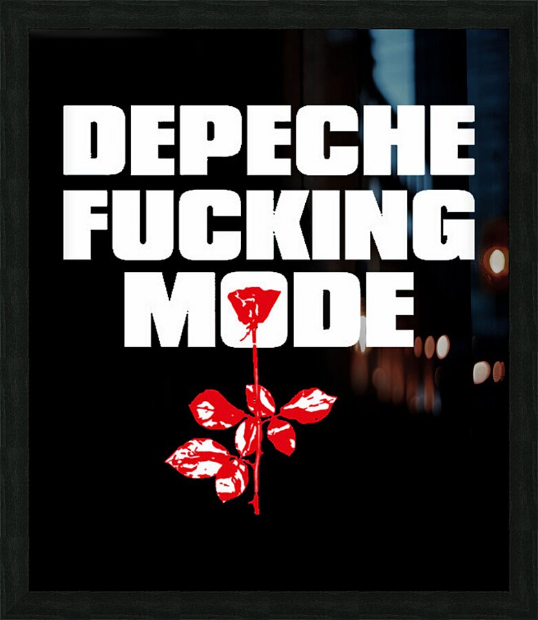 Depeche Mode 53 Picture Frame print