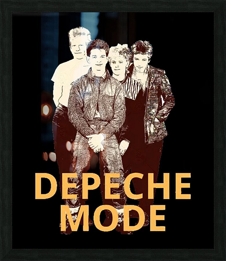 Depeche Mode 59 Picture Frame print