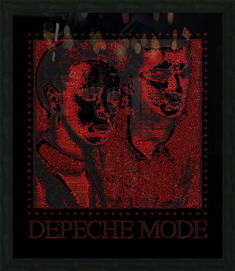 Depeche Mode 62 Picture Frame print