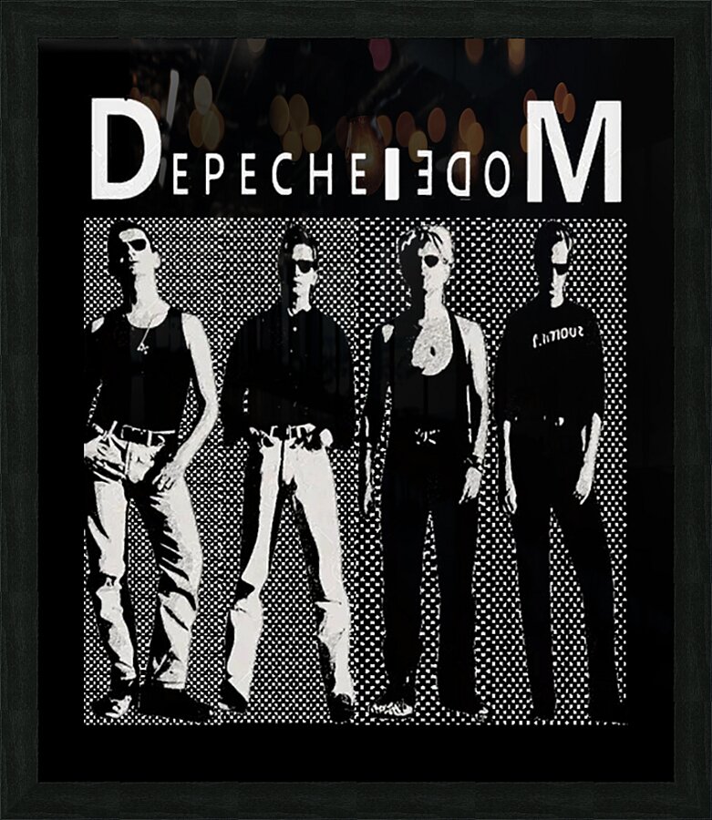 Depeche Mode 63 Picture Frame print