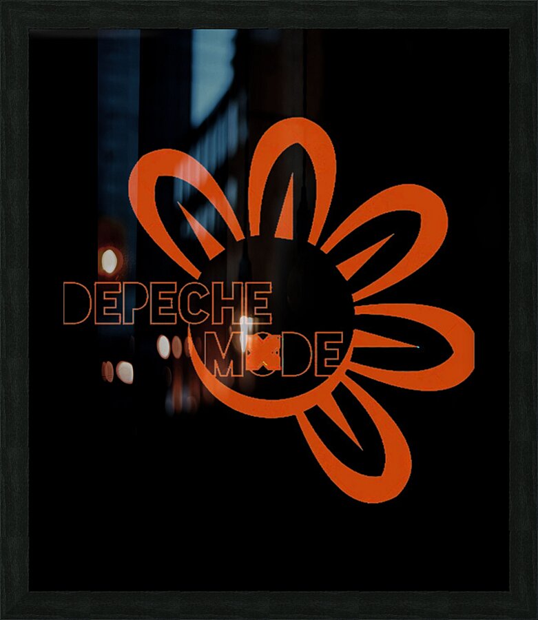 Depeche Mode 3 Picture Frame print