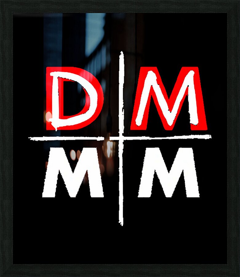 Depeche Mode 4 Picture Frame print