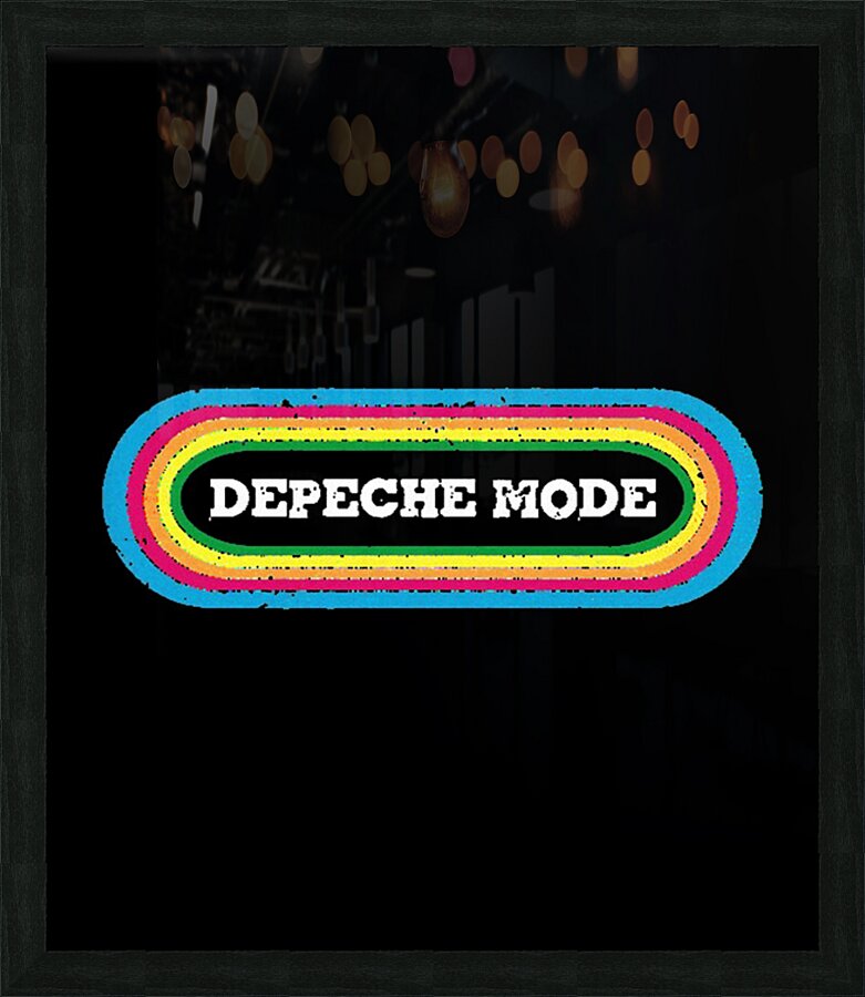 Depeche Mode 6 Picture Frame print