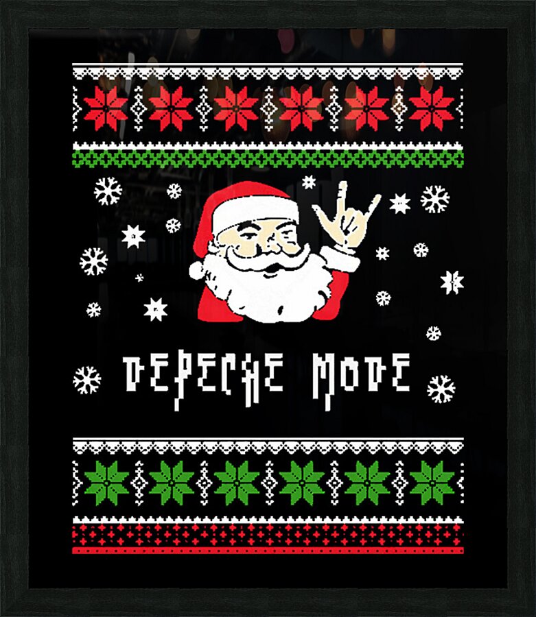 Depeche Mode 7 Picture Frame print