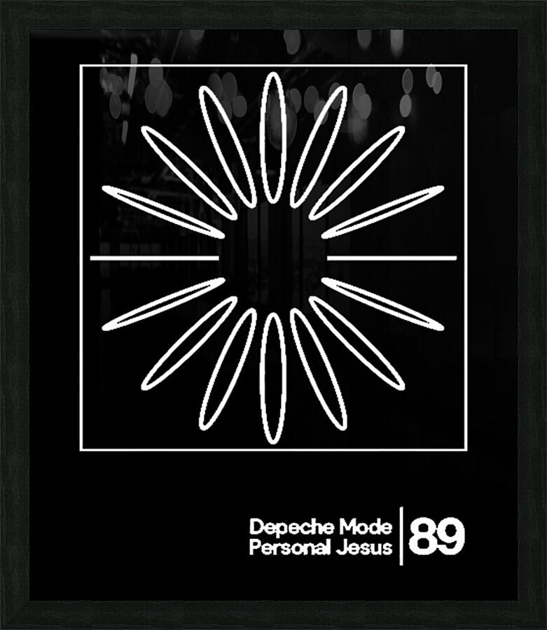 Depeche Mode 13 Picture Frame print