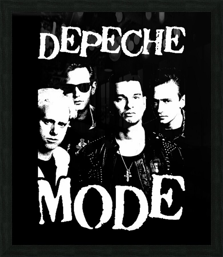 Depeche Mode 15 Picture Frame print