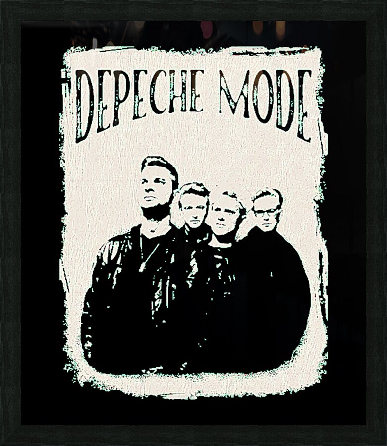 Depeche Mode 17 Picture Frame print