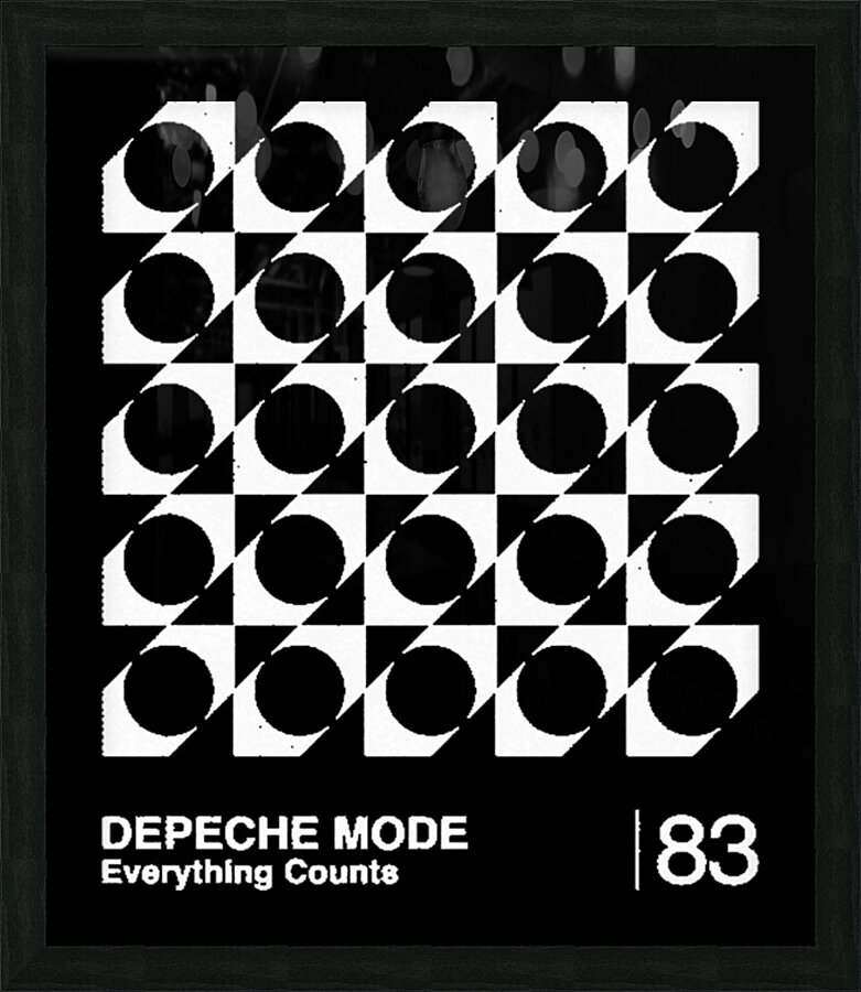 Depeche Mode 18 Picture Frame print