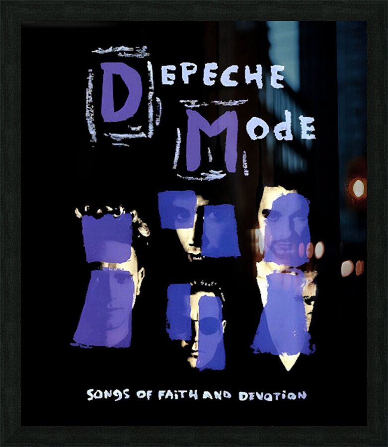 Depeche Mode 19 Picture Frame print