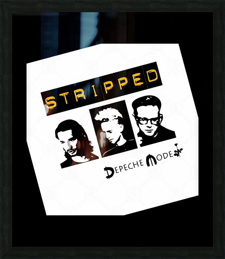 Depeche Mode 20 Picture Frame print