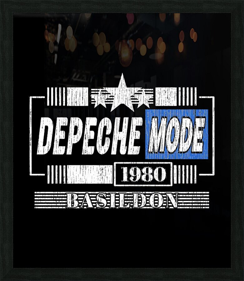 Depeche Mode 21 Picture Frame print