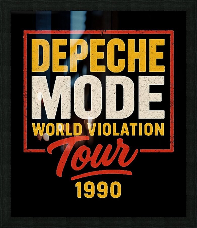Depeche Mode 23 Picture Frame print