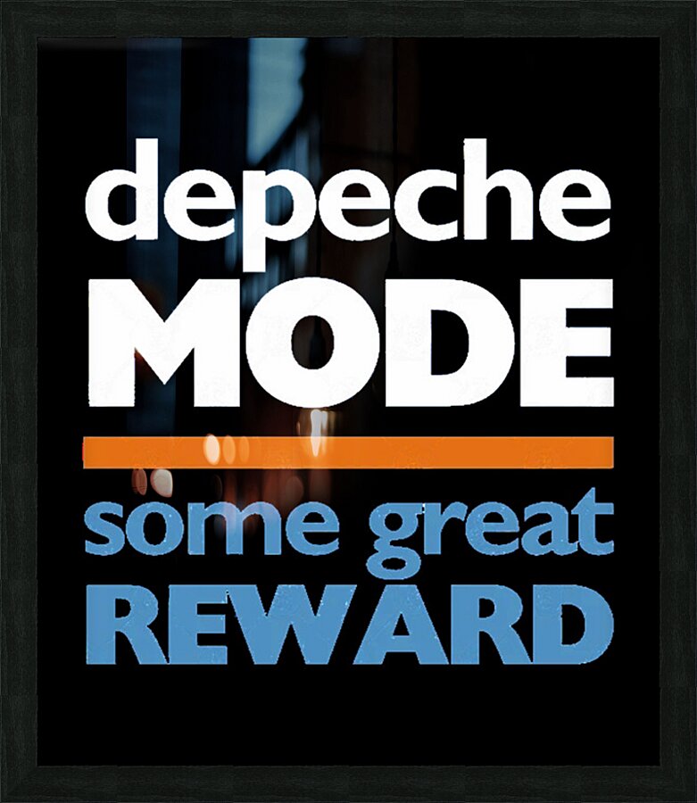 Depeche Mode 24 Picture Frame print