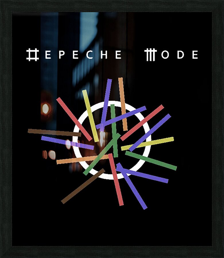 Depeche Mode 25 Picture Frame print