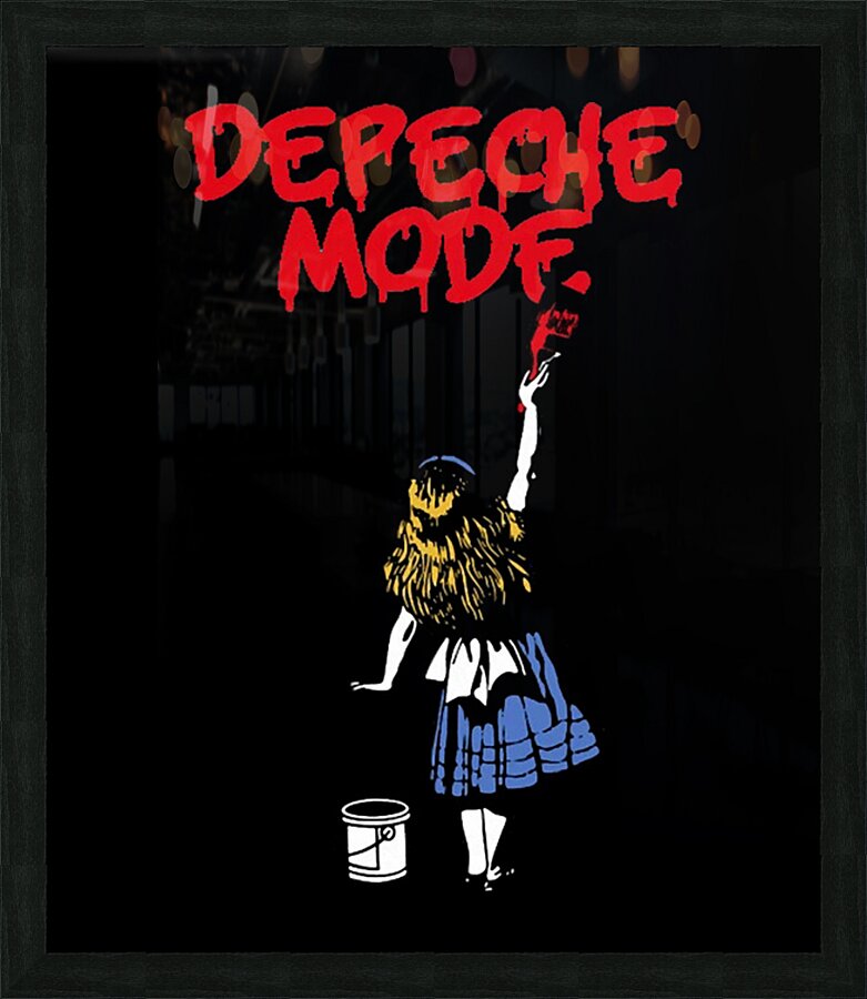 Depeche Mode 27 Picture Frame print
