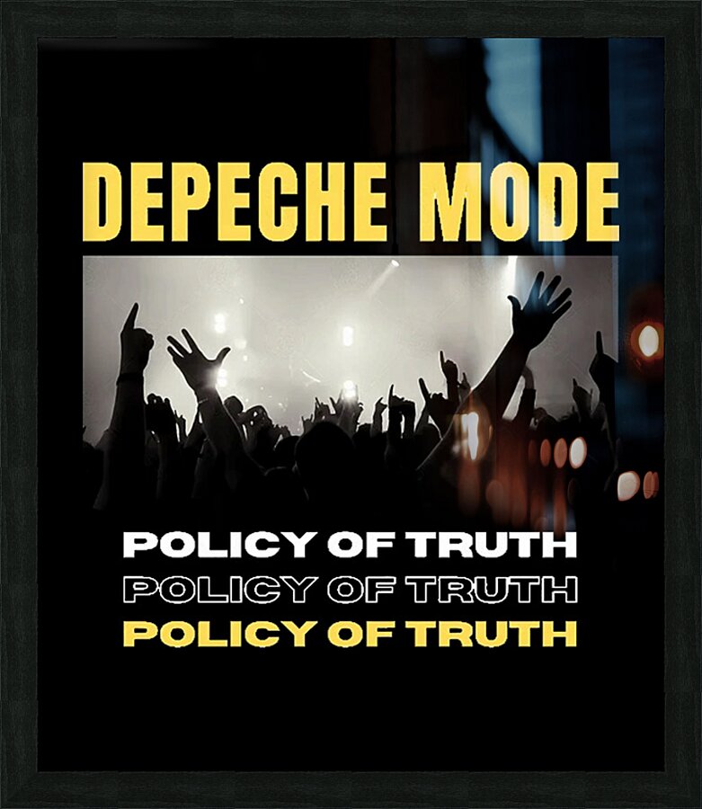 Depeche Mode 28 Picture Frame print