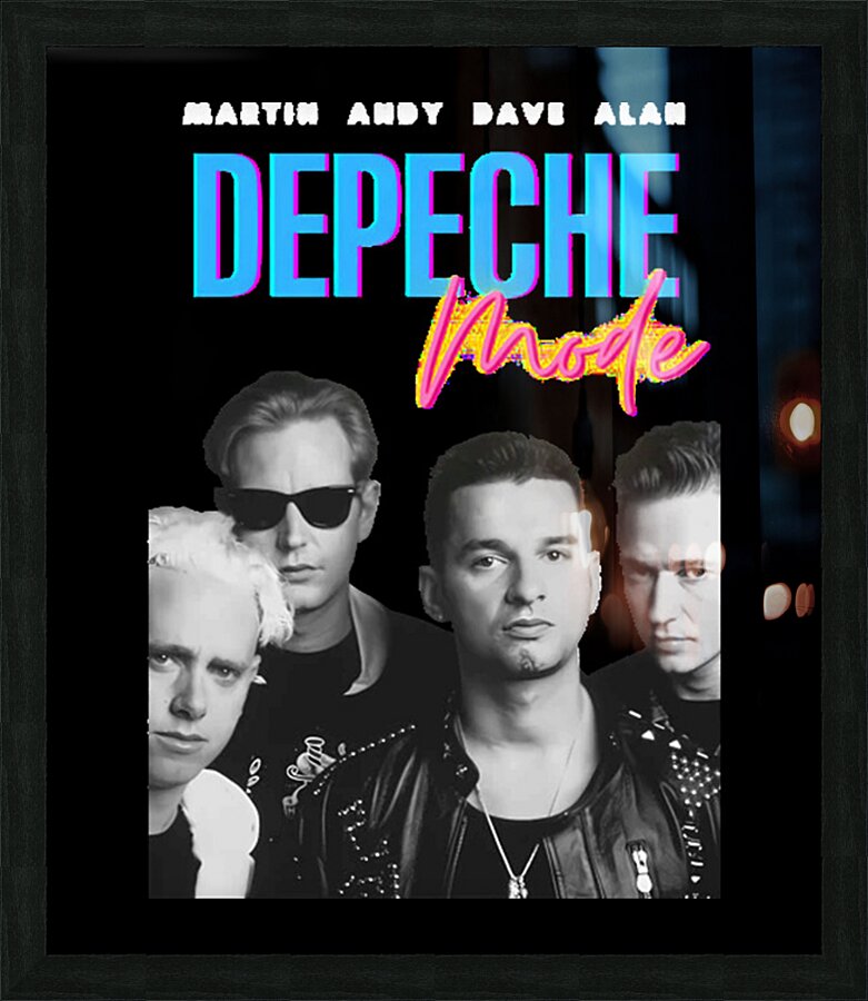 Depeche Mode 29 Picture Frame print
