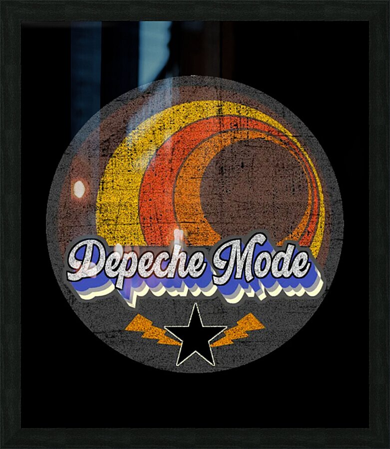 Depeche Mode 35 Picture Frame print