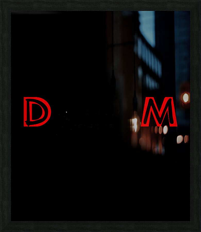 Depeche Mode 36 Picture Frame print