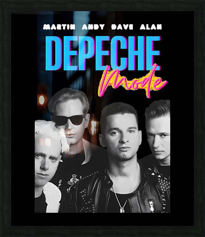Depeche Mode 41 Picture Frame print