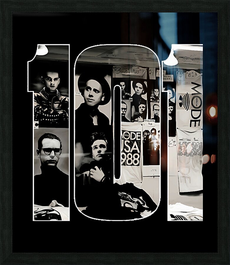 Depeche Mode 44 Picture Frame print